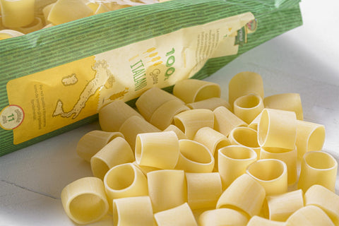 confezione di pasta secca