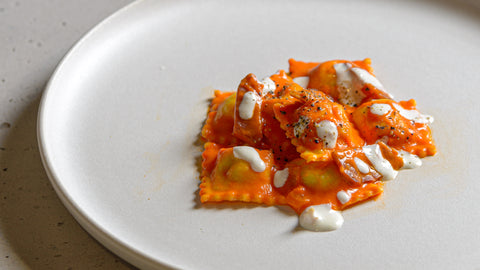 Ravioli al fumé