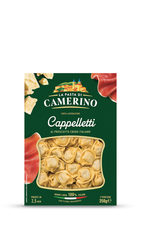 Cappelletti al prosciutto crudo italiano