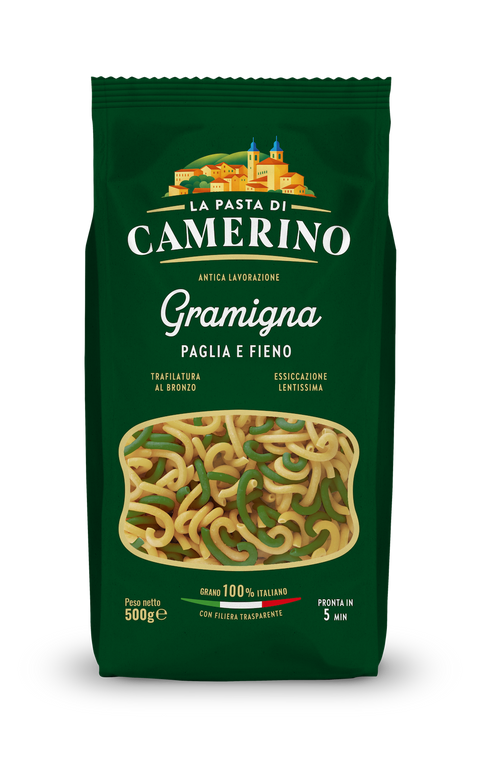 Gramigna di semola, paglia e fieno