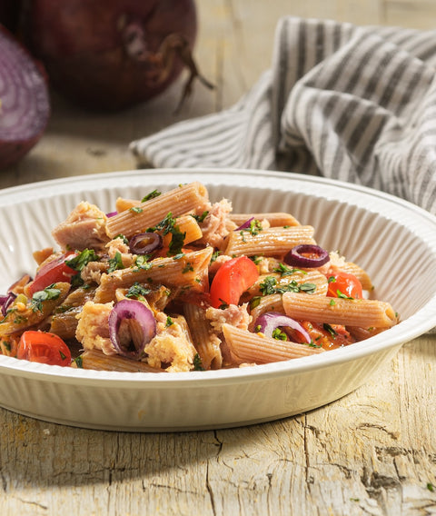 Penne di farro bio – piatto cucinato