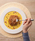 Spaghetti di farro bio – piatto cucinato